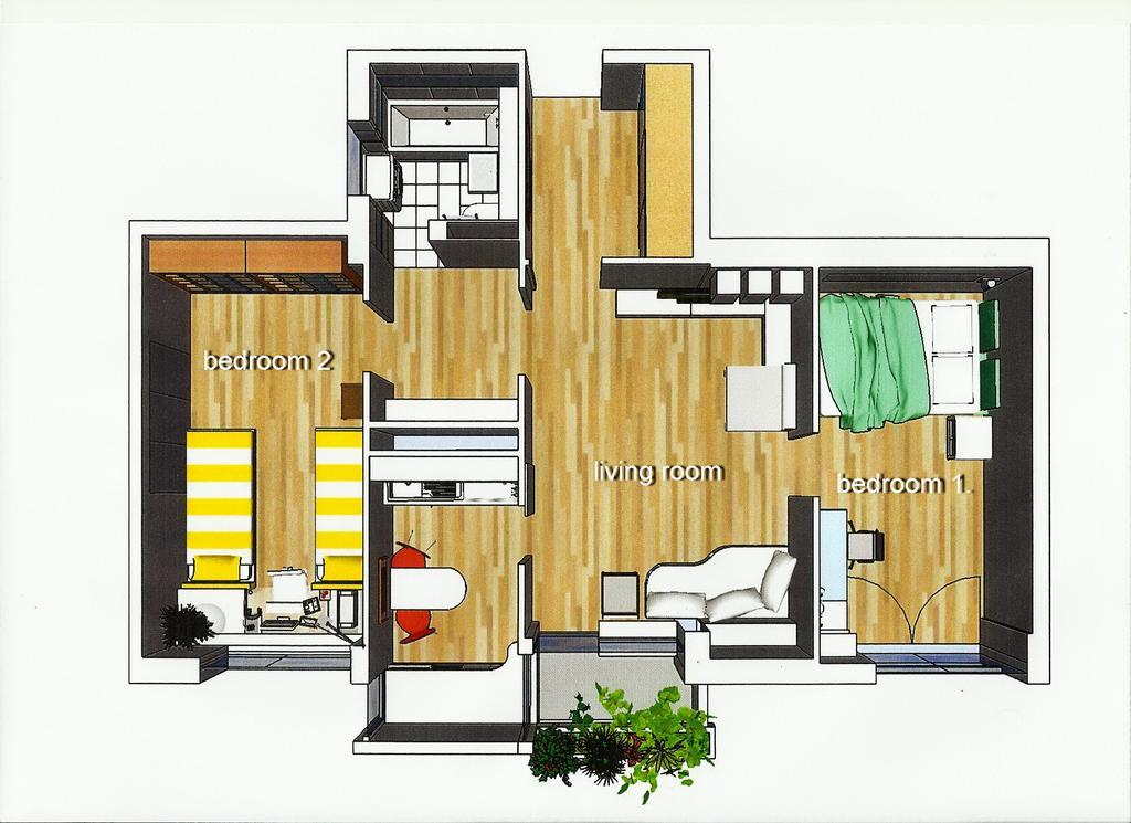 Apartment Spacious Liman Újvidék Kültér fotó